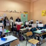 Premiazione degli alunni della scuola media Tommaso Aversa di Mistretta